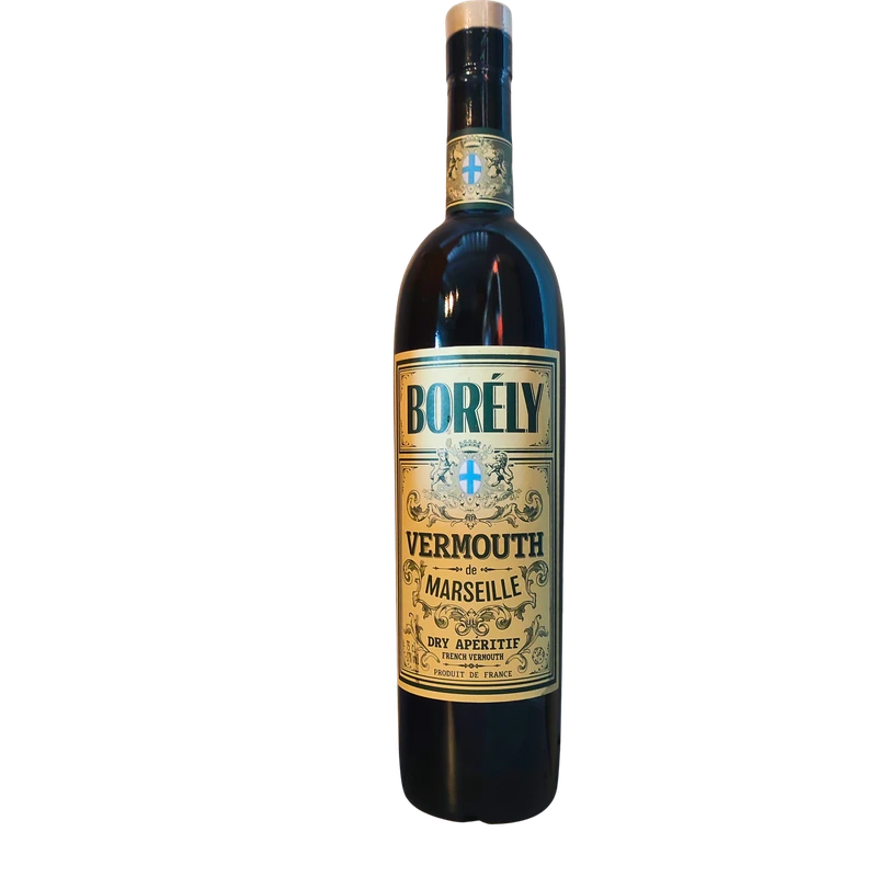 Vermouth de Marseille Dry Blanc, Borély, 75Cl, 18°